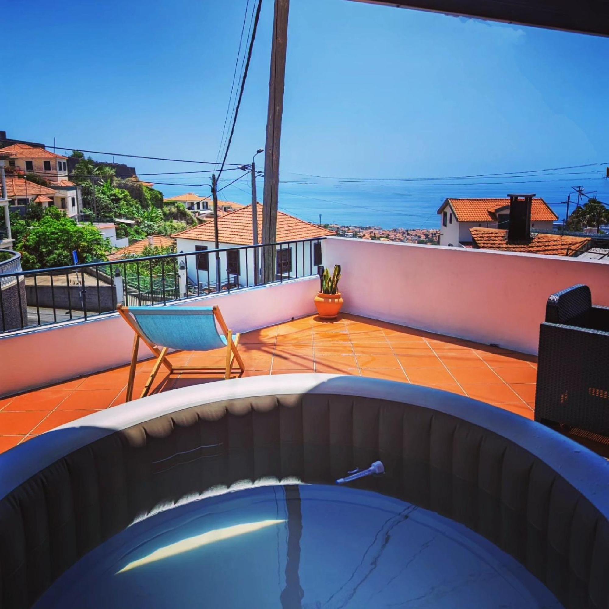 푼샬 Casa Ascencao, Vista Mar Madeira 빌라 외부 사진
